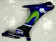 Erschwingliche Yamaha YZF R1 Motorrad Verkleidung 2015-2019 - Blau Silber Schwarz Grun MoviStar