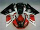 Erschwingliche Yamaha YZF R6 Motorrad Verkleidung 1998-2002 - Weiss Rot Glanzendes Schwarz