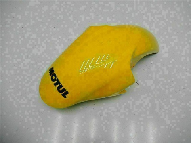 Erschwingliche Yamaha YZF R6 Motorrad Verkleidung 1998-2002 - Gelb Blau Weiss Kamel Motul