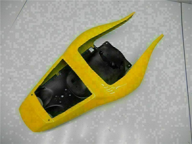 Erschwingliche Yamaha YZF R6 Motorrad Verkleidung 1998-2002 - Gelb Blau Weiss Kamel Motul
