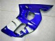 Erschwingliche Yamaha YZF R6 Motorrad Verkleidung 1998-2002 - Blau Weiss