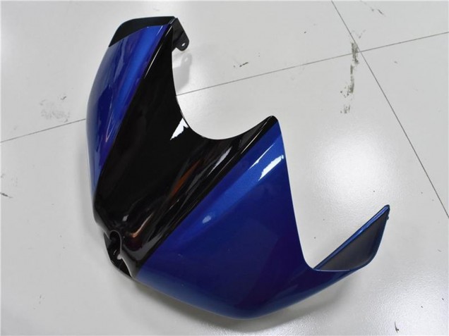 Erschwingliche Yamaha YZF R6 Motorrad Verkleidung 2006-2007 - Blau Gelb Glanzendes Schwarz Hai