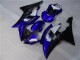 Erschwingliche Yamaha YZF R6 Motorrad Verkleidung 2008-2016 - Weiss Blau Matt Schwarz