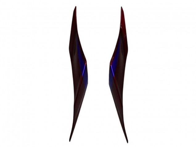 Erschwingliche Yamaha YZF R6 Motorrad Verkleidung 2017-2023 - Blau Rot