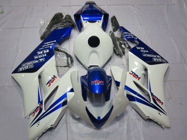 Erschwingliche Honda CBR1000RR Motorrad Verkleidung 2004-2005 - Weiss Blau HRC