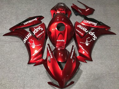 Erschwingliche Honda CBR1000RR Motorrad Verkleidung 2012-2016 - Dunkel Rot Supreme