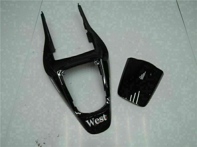 Erschwingliche Honda CBR600RR Motorrad Verkleidung 2003-2004 - Glanzendes Schwarz Weiss West Mobil