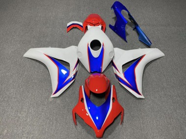 Erschwingliche Honda CBR1000RR Motorrad Verkleidung 2008-2011 - Weiss Blau Rot