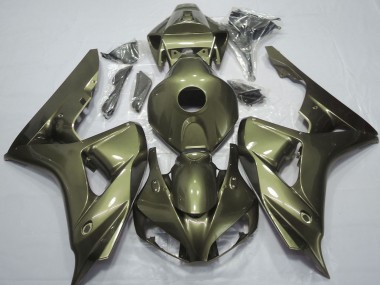 Erschwingliche Honda CBR1000RR Motorrad Verkleidung 2006-2007 - Olive Grun