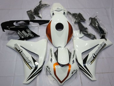 Erschwingliche Honda CBR1000RR Motorrad Verkleidung 2008-2011 - Weiss Rot Glanzendes Schwarz Sport Evolution