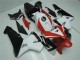Erschwingliche Honda CBR600RR Motorrad Verkleidung Kit 2005-2006 - Weiss Rot Schwarz
