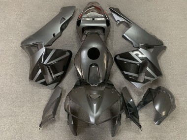 Erschwingliche Honda CBR600RR Motorrad Verkleidung 2005-2006 - Dunkel Silber und Schwarz