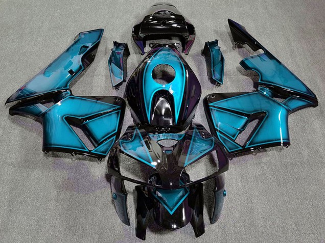 Erschwingliche Honda CBR600RR Motorrad Verkleidung 2005-2006 - Dunkel Hellblau