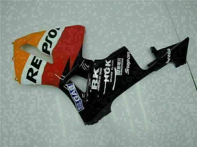Erschwingliche Honda CBR600RR Motorrad Verkleidung 2005-2006 - Orange Weiss Rot Schwarz Repsol