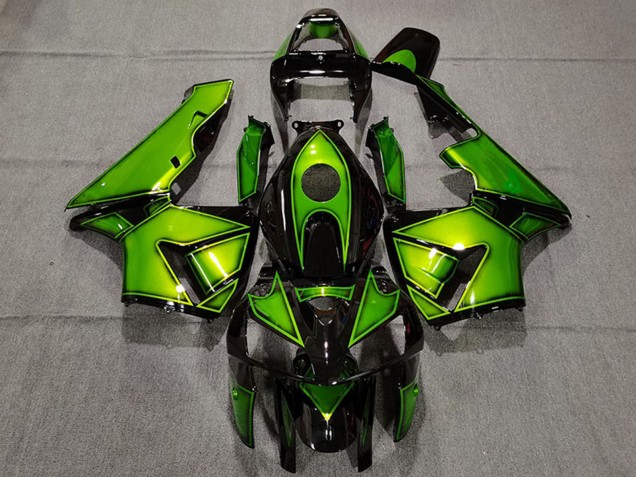 Erschwingliche Honda CBR600RR Motorrad Verkleidung 2005-2006 - Emerald Grun
