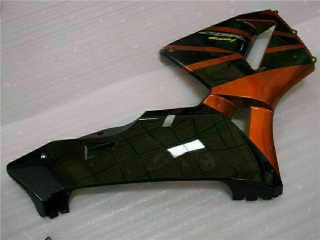 Erschwingliche Honda CBR600RR Motorrad Verkleidung Kit 2005-2006 - Orange Schwarz