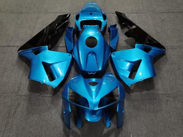 Erschwingliche Honda CBR600RR Motorrad Verkleidung 2005-2006 - Hellblau CBR Stil