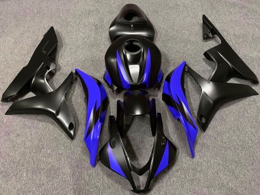 Erschwingliche Honda CBR600RR Motorrad Verkleidung 2007-2008 - Blau Matt Schwarz