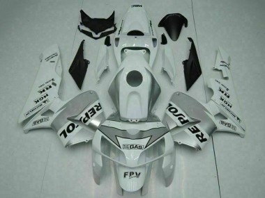 Erschwingliche Honda CBR600RR Motorrad Verkleidung 2005-2006 - Weiss