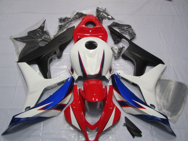 Erschwingliche Honda CBR600RR Motorrad Verkleidung 2007-2008 - Weiss Rot Blau Matt Schwarz OEM Stil