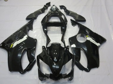 Erschwingliche Honda CBR600 F4i Motorrad Verkleidung 2001-2003 - Glanzendes Schwarz