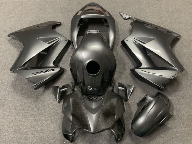 Erschwingliche Honda VFR 800 Motorrad Verkleidung 2002-2013 - Matt Grau