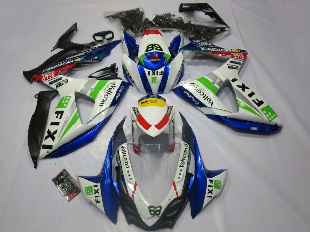 Erschwingliche Suzuki GSXR 1000 Motorrad Verkleidung 2009-2016 - Fixi