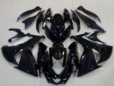 Erschwingliche Suzuki GSXR 1000 Motorrad Verkleidung 2009-2016 - Glanzendes Schwarz