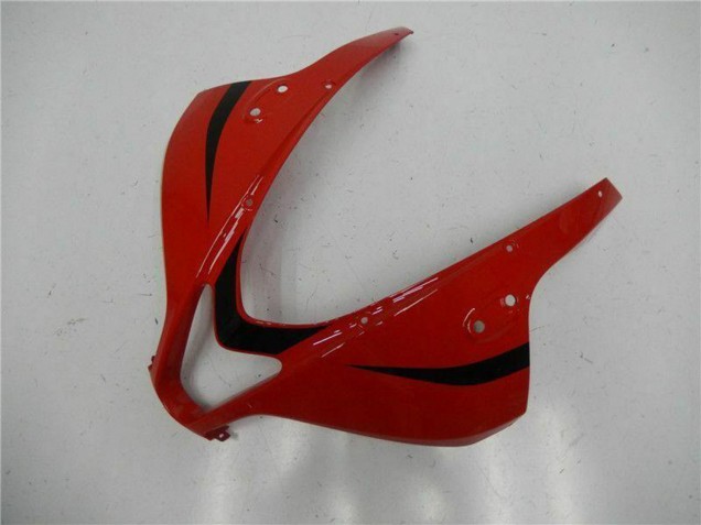 Erschwingliche Honda CBR600RR Motorrad Verkleidung 2007-2008 - Rot Matt Schwarz mit Aufkleber