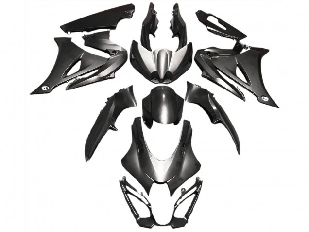 Erschwingliche Suzuki GSXR 1000 Motorrad Verkleidung 2017-2024 - Glanzendes Grau