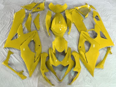 Erschwingliche Suzuki GSXR 1000 Motorrad Verkleidung 2005-2006 - Glanzendes Gelb