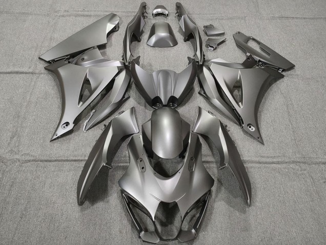 Erschwingliche Suzuki GSXR 1000 Motorrad Verkleidung 2017-2024 - Matt Gunmetal Grau