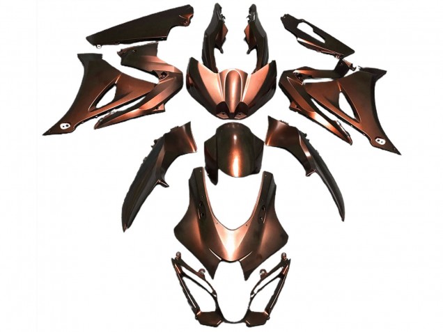 Erschwingliche Suzuki GSXR 1000 Motorrad Verkleidung 2017-2024 - Matt Orange
