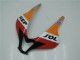 Erschwingliche Honda CBR600RR Motorrad Verkleidung 2007-2008 - Orange Weiss Rot Glanzendes Schwarz Repsol