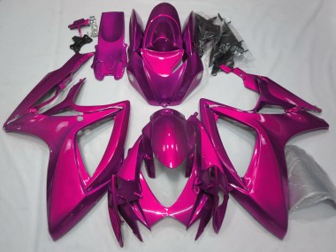 Erschwingliche Suzuki GSXR 600 / GSXR 750 Motorrad Verkleidung 2006-2007 - Rosa