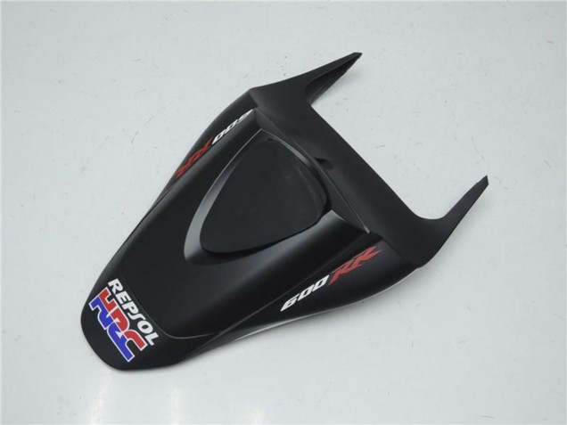 Erschwingliche Honda CBR600RR Motorrad Verkleidung 2007-2008 - Matt Schwarz Silber Grau Repsol