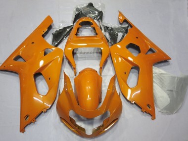 Erschwingliche Suzuki GSXR 600 / GSXR 750 Motorrad Verkleidung 2001-2003 - Sunrise Orange