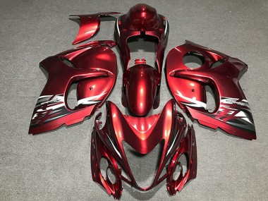 Erschwingliche Suzuki GSXR 1300 Motorrad Verkleidung 2008-2020 - Bright Rot