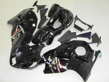Erschwingliche Suzuki GSXR 1300 Motorrad Verkleidung 1996-2007 - Glanzendes Schwarz