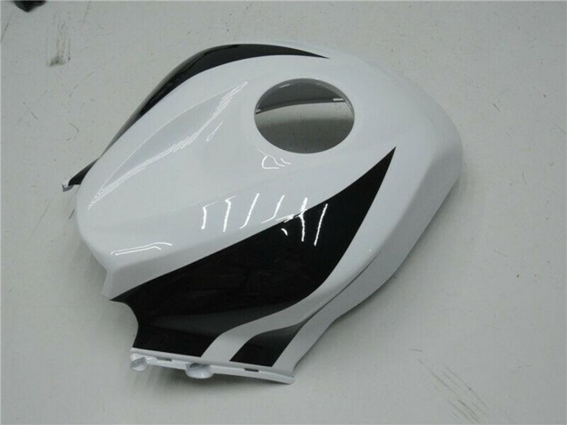 Erschwingliche Honda CBR600RR Motorrad Verkleidung 2009-2012 - Weiss Glanzendes Schwarz Repsol