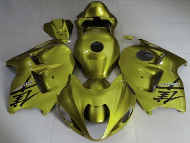 Erschwingliche Suzuki GSXR 1300 Motorrad Verkleidung 1996-2007 - Glanzendes Gelb