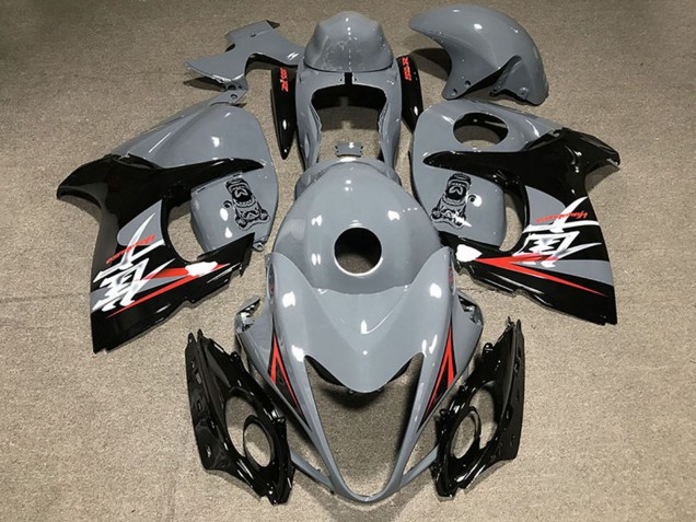 Erschwingliche Suzuki GSXR 1300 Motorrad Verkleidung 2008-2020 - Nardo Grau Rot Schwarz