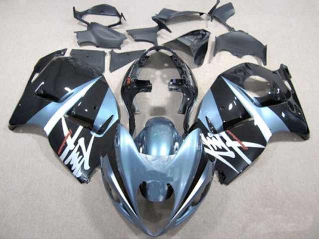 Erschwingliche Suzuki GSXR 1300 Motorrad Verkleidung 1996-2007 - Hellblau und Schwarz