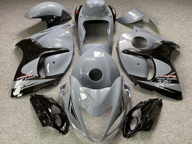 Erschwingliche Suzuki GSXR 1300 Motorrad Verkleidung 2008-2020 - Nardo Grau Schwarz