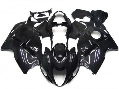 Erschwingliche Suzuki GSXR 1300 Motorrad Verkleidung 1996-2007 - Glanzendes Schwarz