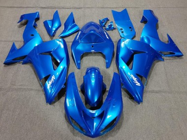 Erschwingliche Kawasaki ZX10R Motorrad Verkleidung 2006-2007 - Blau