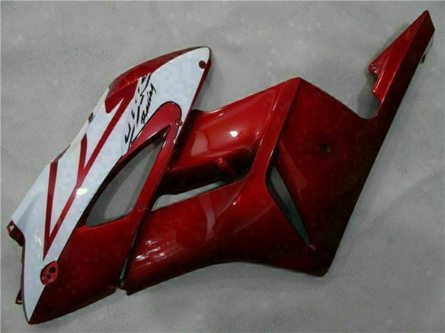 Erschwingliche Honda CBR1000RR Motorrad Verkleidung 2004-2005 - Weiss Rot Schwarz