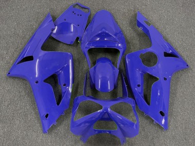 Erschwingliche Kawasaki ZX6R Motorrad Verkleidung 2003-2004 - Blau