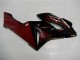 Erschwingliche Honda CBR1000RR Motorrad Verkleidung 2004-2005 - Glanzendes Schwarz Rot Flamme