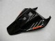 Erschwingliche Honda CBR1000RR Motorrad Verkleidung 2004-2005 - Glanzendes Schwarz Rot Flamme
